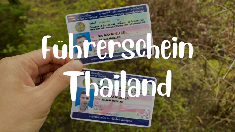 Braucht Man In Thailand Einen Internationalen Fhrerschein